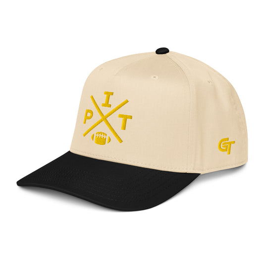 Pittsburgh Football Snapback Cap Classic PIT Football Cross Hat