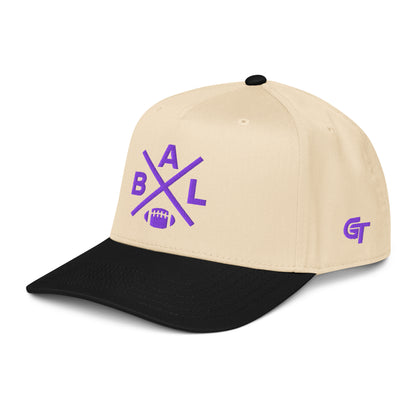 Baltimore Football Snapback Cap Classic BAL Football Cross Hat