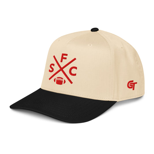San Francisco Football Snapback Cap Classic SFC Football Cross Hat