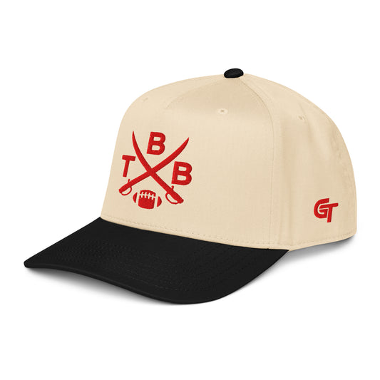 Tampa Bay Football Snapback Cap Classic TBB Football Cross Hat