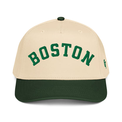 Classic Boston Snapback Hat Vintage Retro Boston Arch Cap