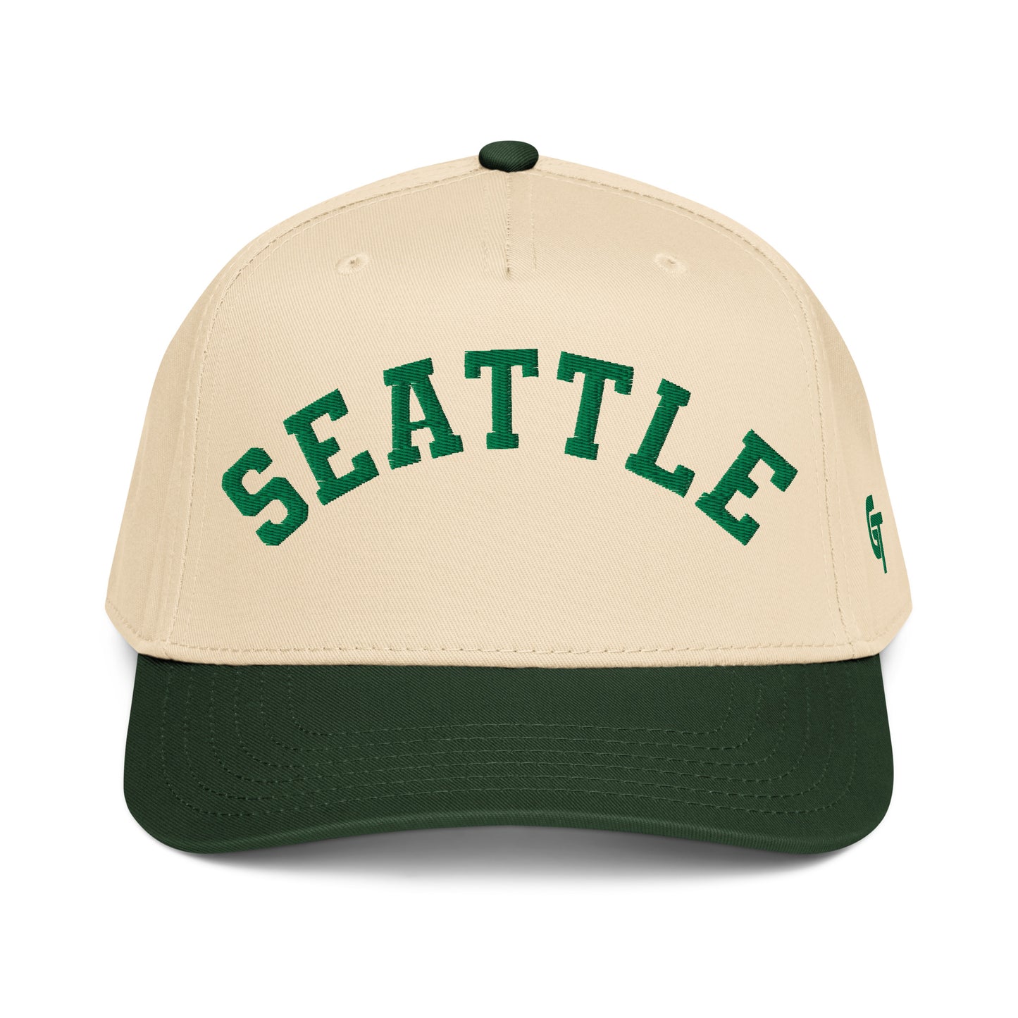 Classic Seattle Snapback Hat Vintage Retro Seattle Arch Cap