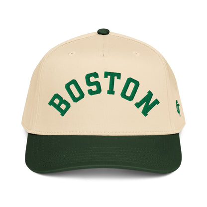 Classic Boston Snapback Hat Vintage Retro Boston Arch Cap