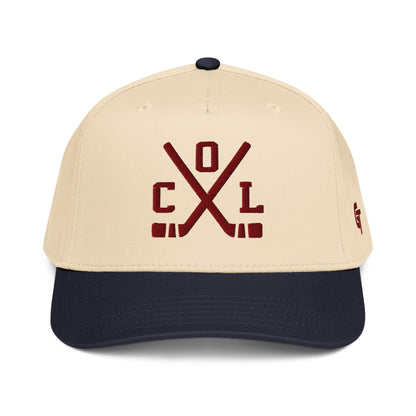 Colorado Hockey Snapback Cap Classic COL Hockey Sticks Hat