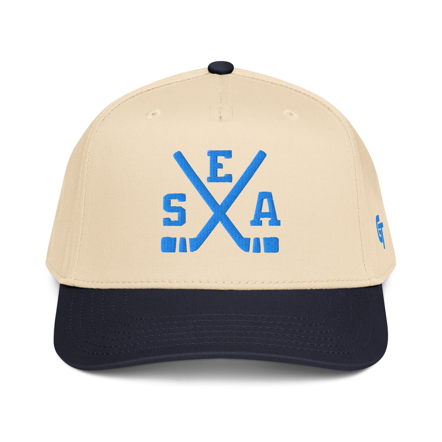 Seattle Hockey Snapback Cap Classic SEA Hockey Sticks Hat