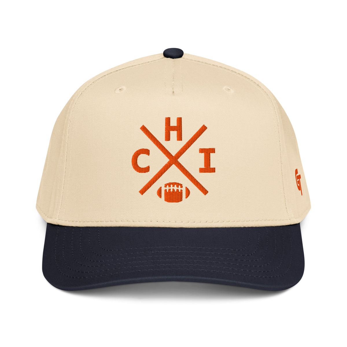 Chicago Football Snapback Cap Classic CHI Football Cross Hat