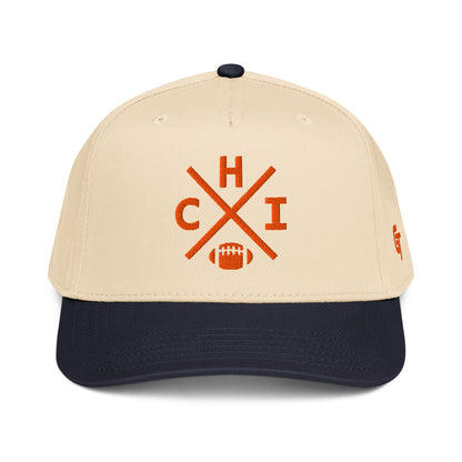 Chicago Football Snapback Cap Classic CHI Football Cross Hat