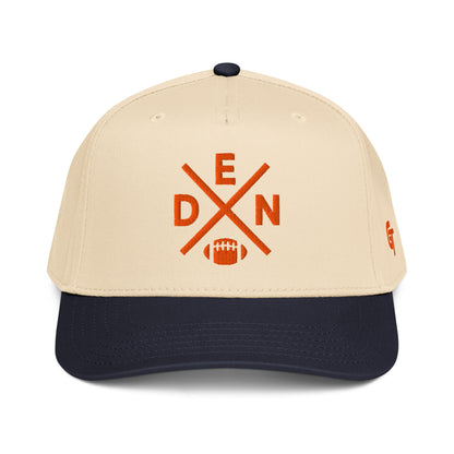 Denver Football Snapback Cap Classic DEN Football Cross Hat