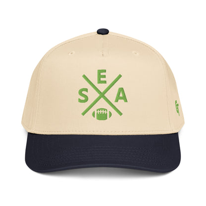 Seattle Football Snapback Cap Classic SEA Football Cross Hat