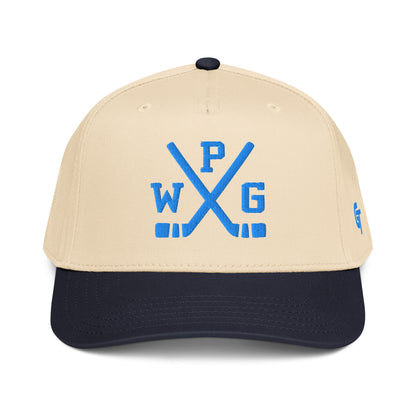 Winnipeg Hockey Snapback Cap Classic WPG Hockey Sticks Hat