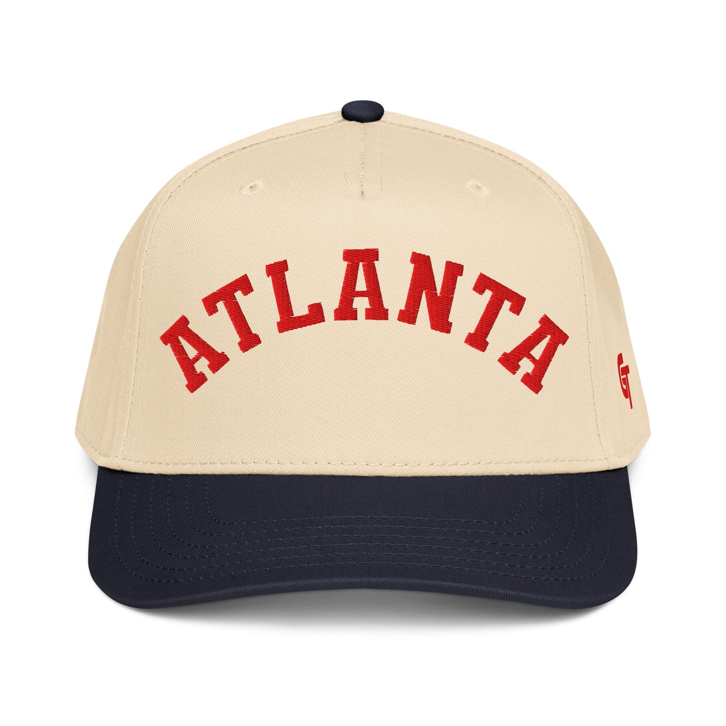 Classic Atlanta Snapback Hat Vintage Retro Atlanta Arch Cap