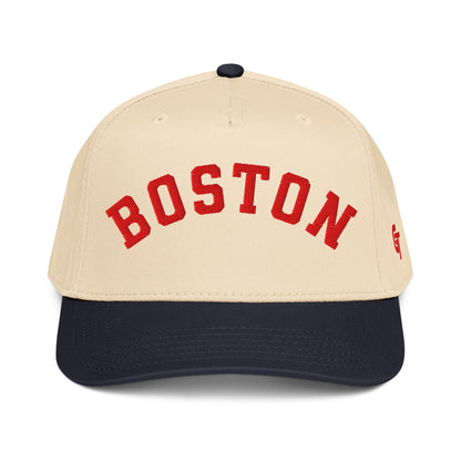 Classic Boston Snapback Hat Vintage Retro Boston Arch Cap