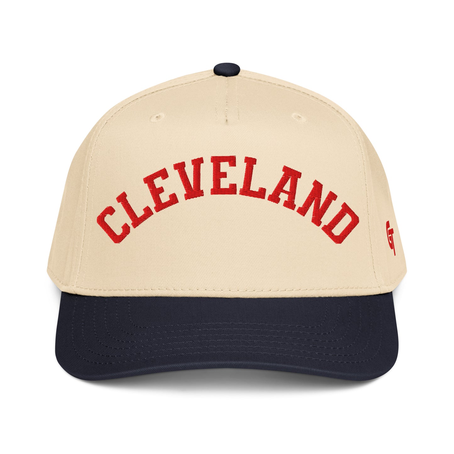 Classic Cleveland Snapback Hat Vintage Retro Cleveland Arch Cap
