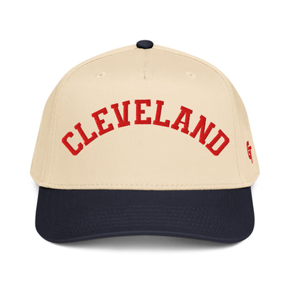 Classic Cleveland Snapback Hat Vintage Retro Cleveland Arch Cap