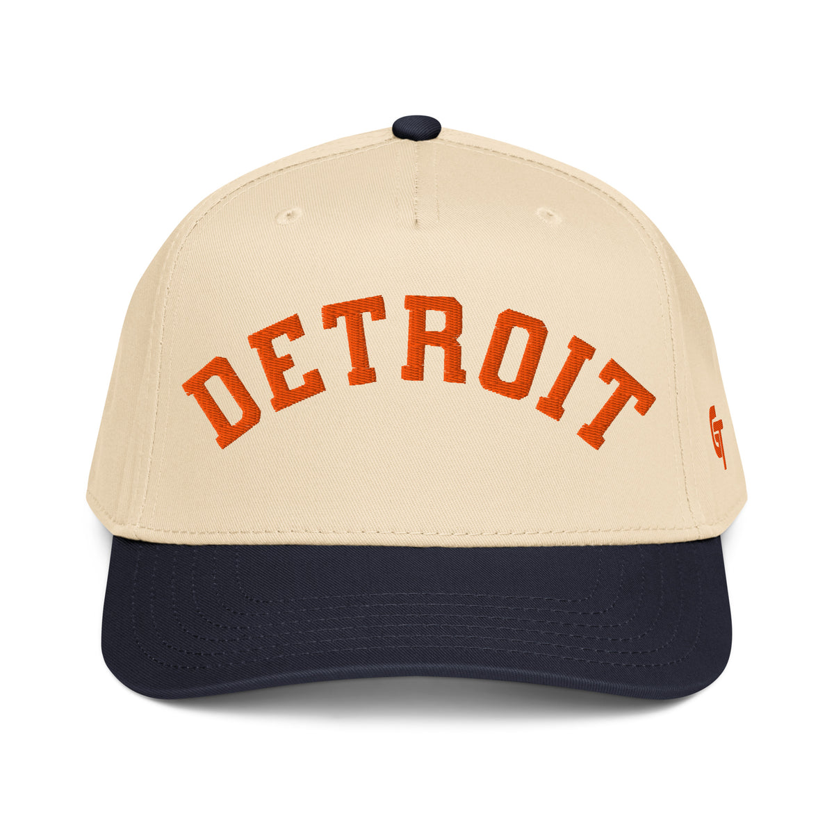 Classic Detroit Snapback Hat Vintage Retro Detroit Arch Cap