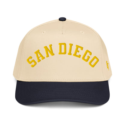 Classic San Diego Snapback Hat Vintage Retro San Diego Arch Cap