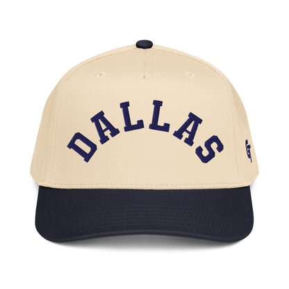 Classic Dallas Snapback Hat Vintage Retro Dallas Arch Cap