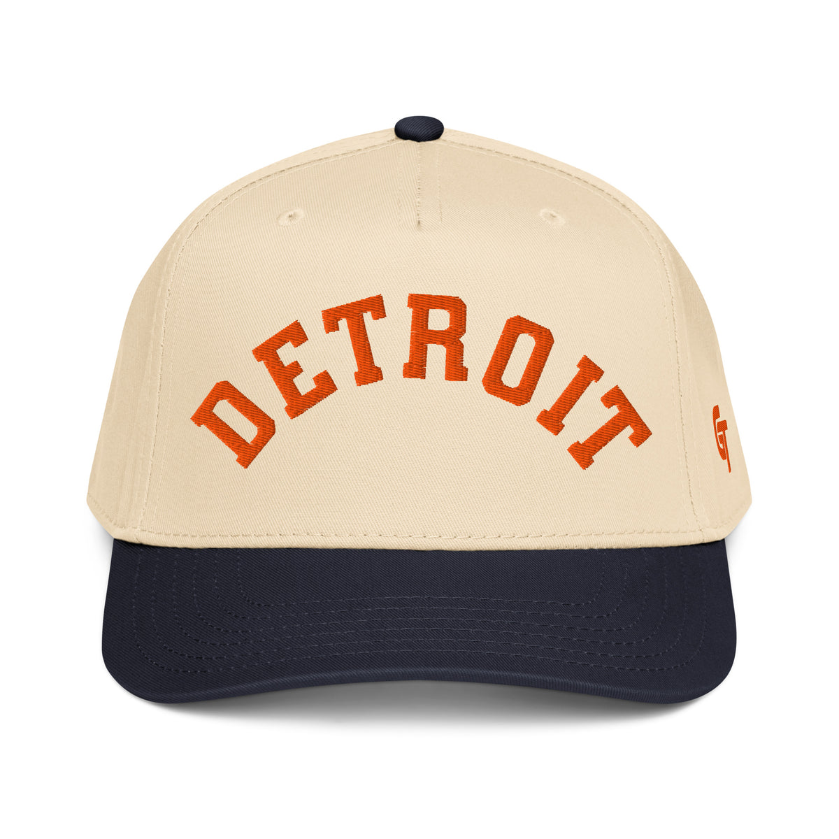 Classic Detroit Snapback Hat Vintage Retro Detroit Arch Cap