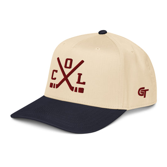 Colorado Hockey Snapback Cap Classic COL Hockey Sticks Hat
