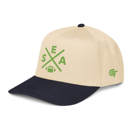 Seattle Football Snapback Cap Classic SEA Football Cross Hat