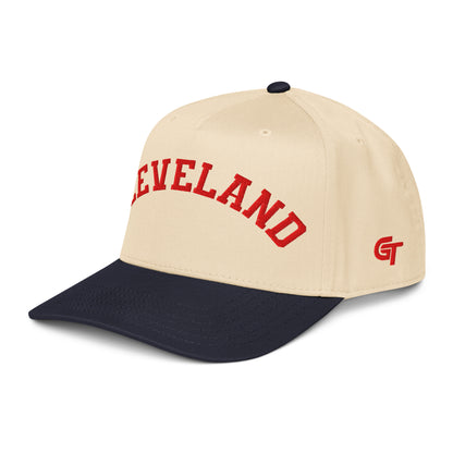 Classic Cleveland Snapback Hat Vintage Retro Cleveland Arch Cap