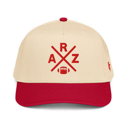 Arizona Football Snapback Cap Classic ARZ Football Cross Hat