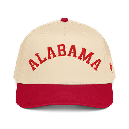 Classic Alabama Snapback Hat Vintage Retro Alabama Arch Cap