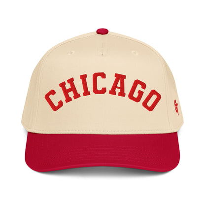 Classic Chicago Snapback Hat Vintage Retro Chicago Arch Cap
