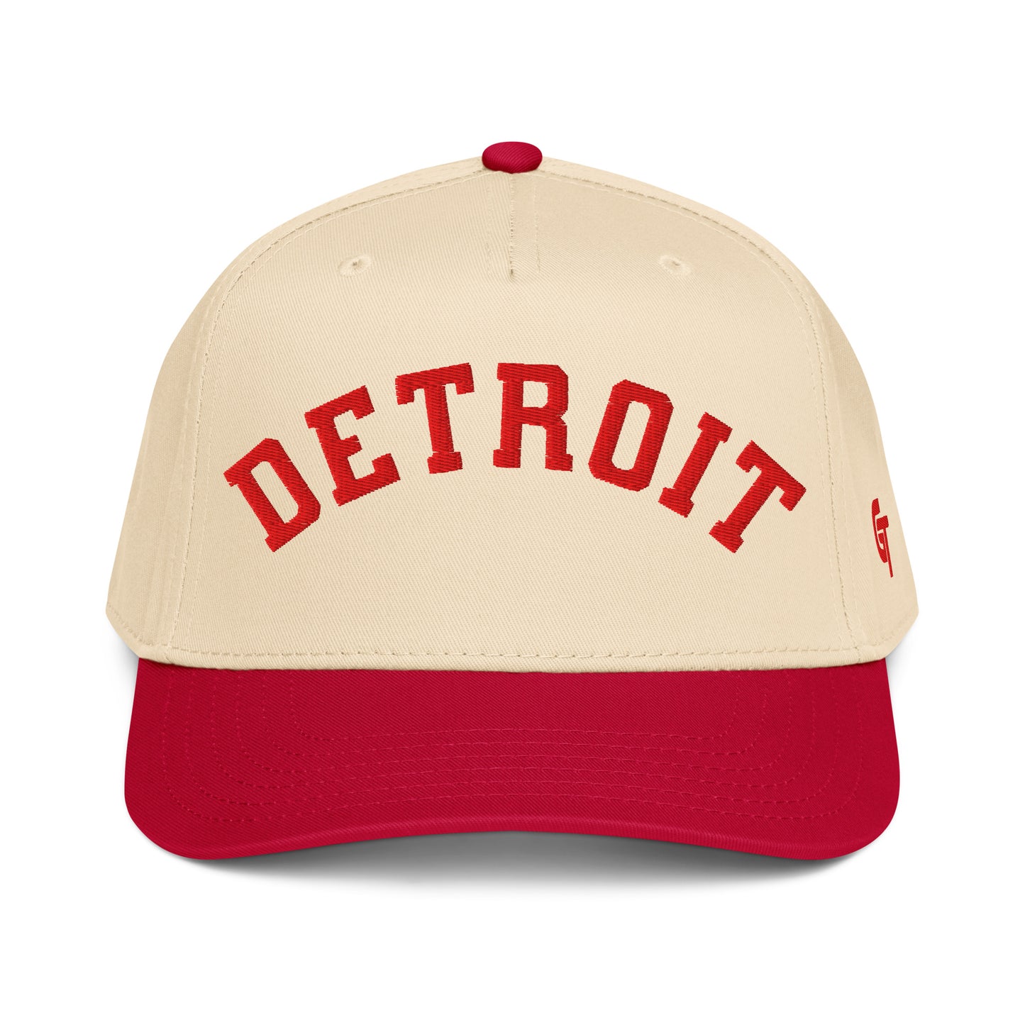 Classic Detroit Snapback Hat Vintage Retro Detroit Arch Cap