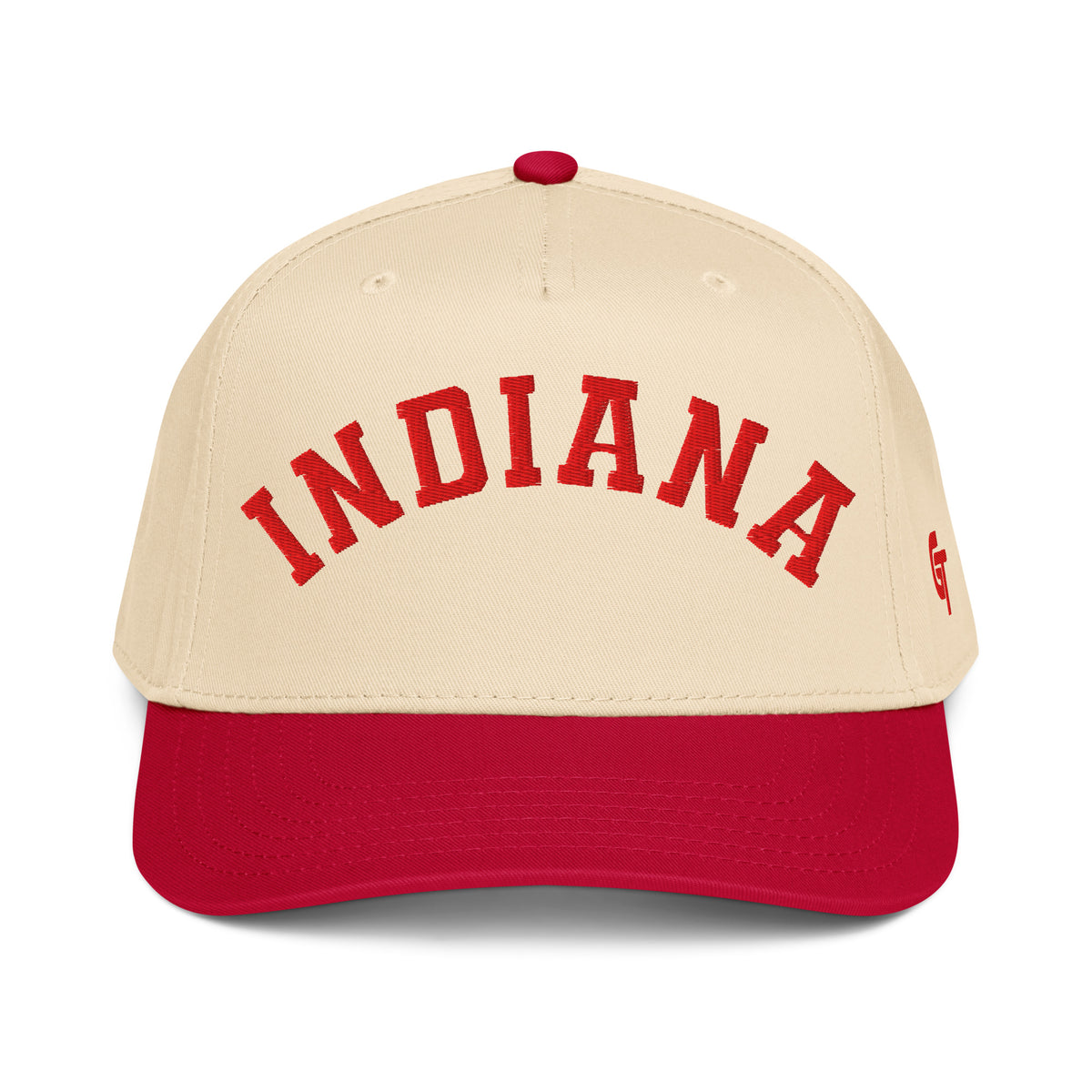 Classic Indiana Snapback Hat Vintage Retro Indiana Arch Cap