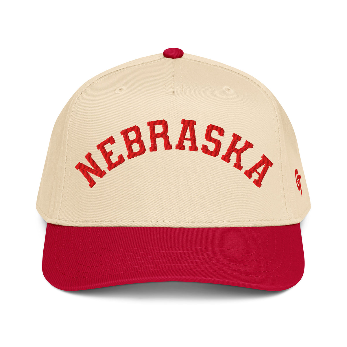 Classic Nebraska Snapback Hat Vintage Retro Nebraska Arch Cap