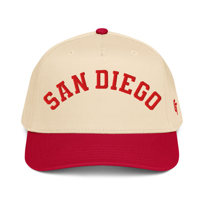 Classic San Diego Snapback Hat Vintage Retro San Diego Arch Cap