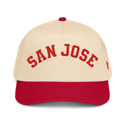 Classic San Jose Snapback Hat Vintage Retro San Jose Arch Cap