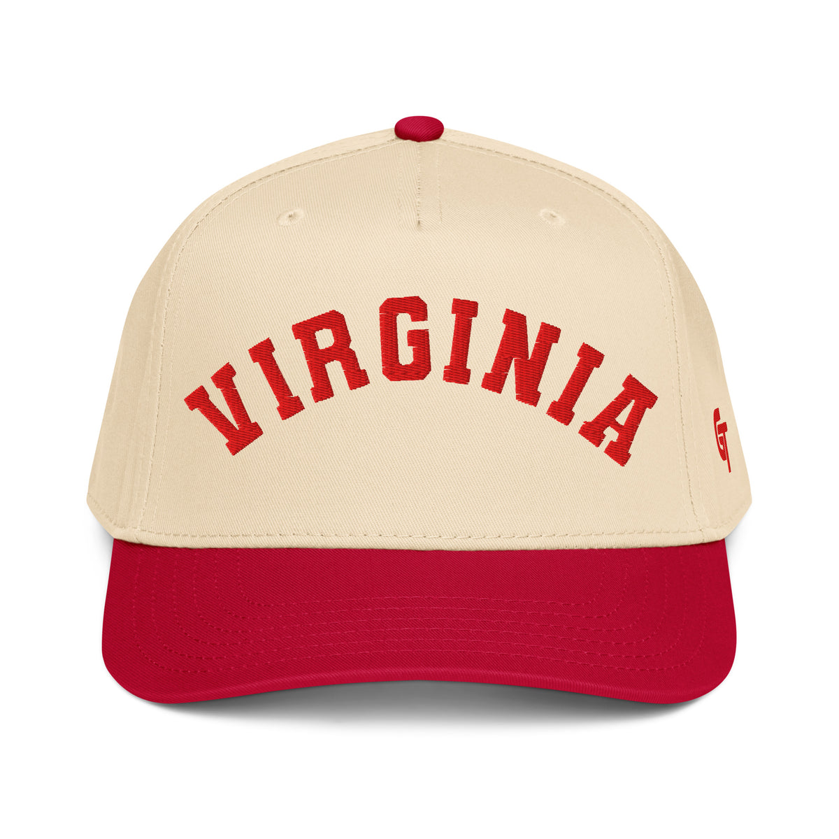 Classic Virginia Snapback Hat Vintage Retro Virginia Arch Cap