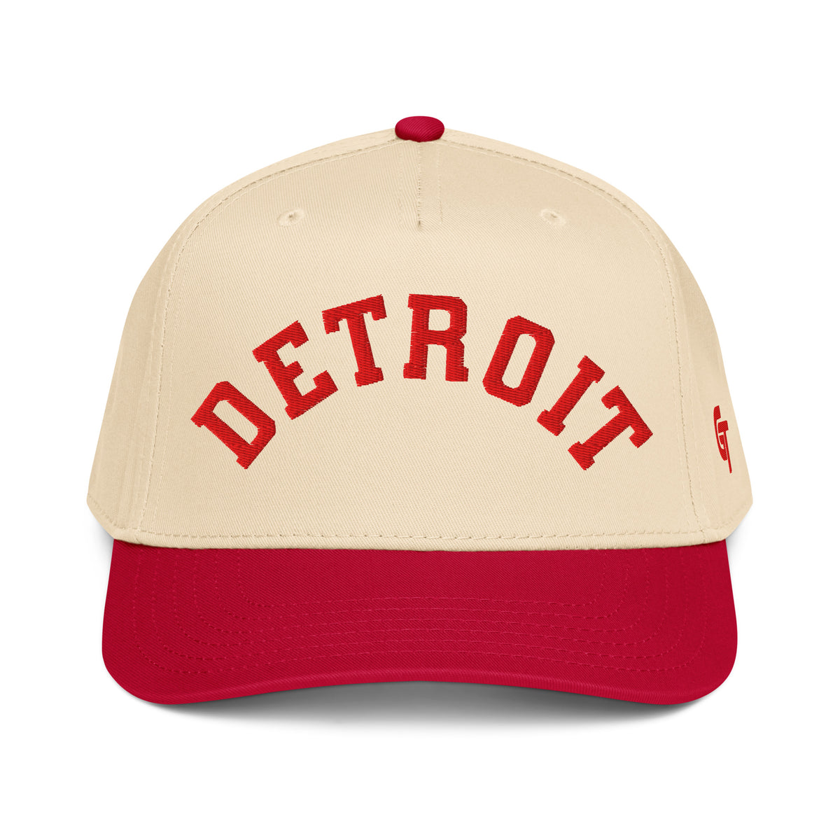 Classic Detroit Snapback Hat Vintage Retro Detroit Arch Cap