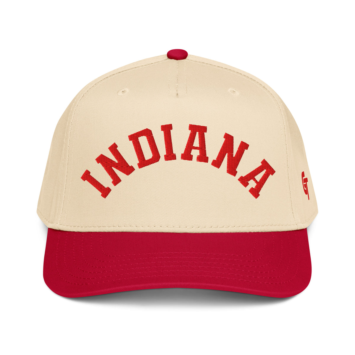 Classic Indiana Snapback Hat Vintage Retro Indiana Arch Cap