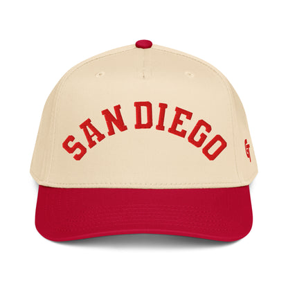 Classic San Diego Snapback Hat Vintage Retro San Diego Arch Cap