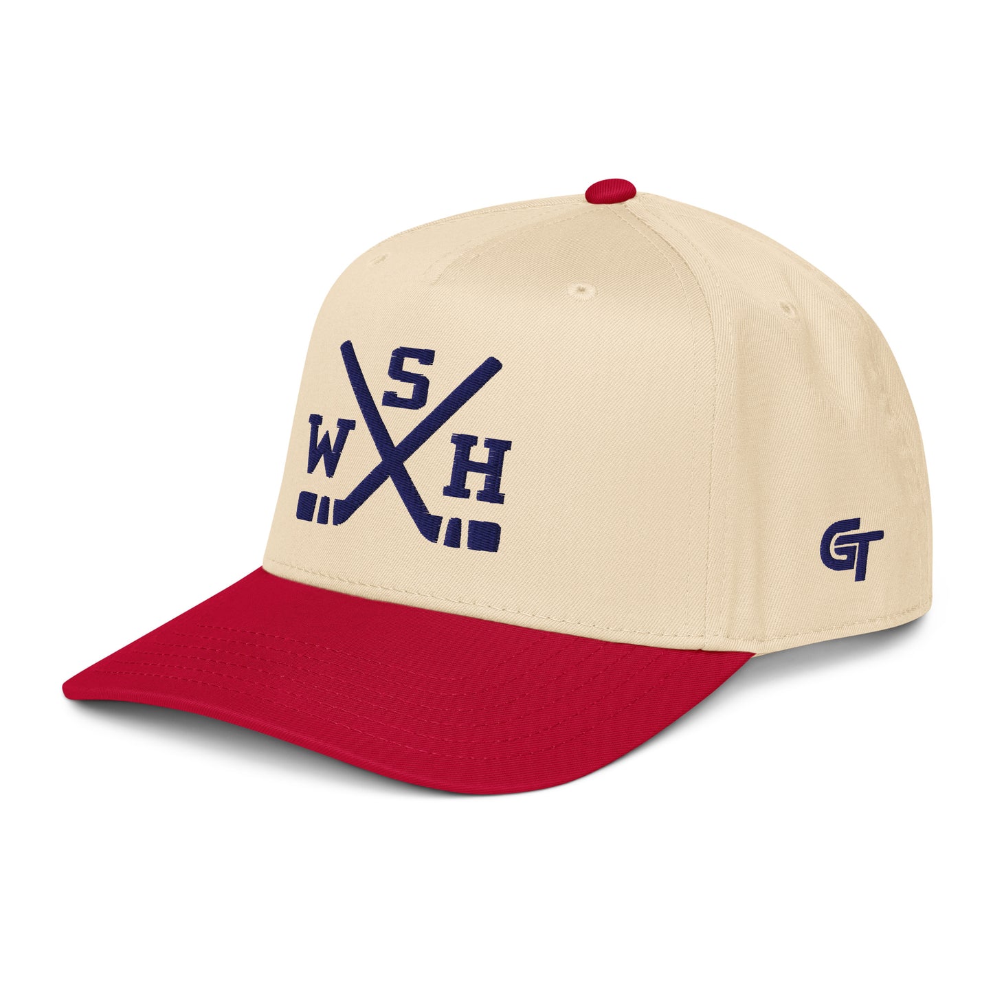 Washington Hockey Snapback Cap Classic WSH Hockey Sticks Hat