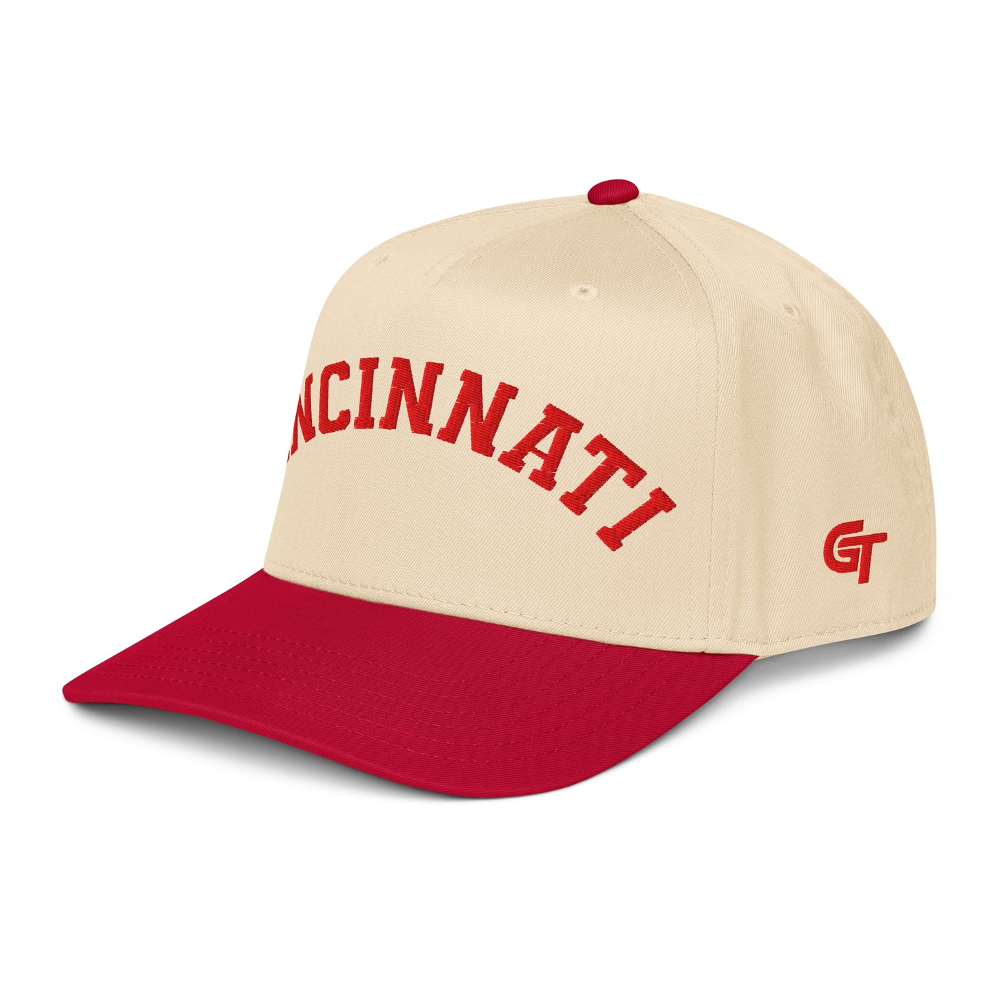 Classic Cincinnati Snapback Hat Vintage Retro Cincinnati Arch Cap