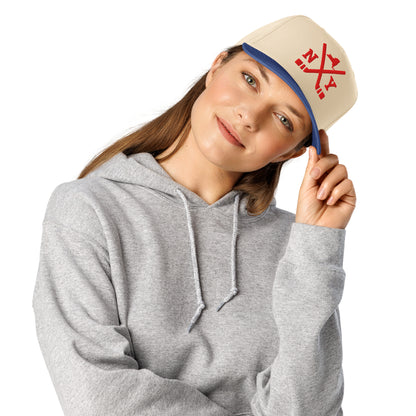 NY Hockey Snapback Cap Classic New York Hockey Sticks Hat