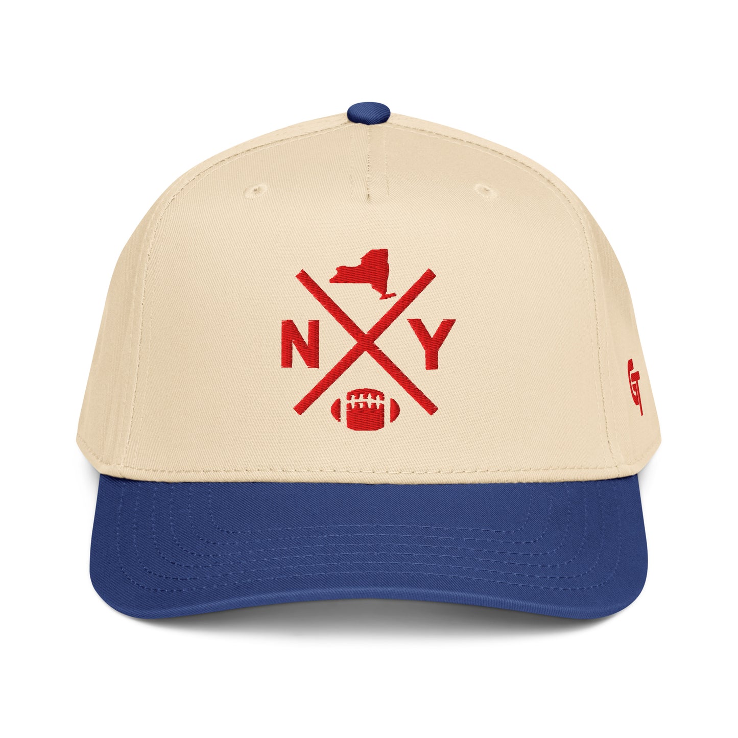 New York Football Snapback Cap Classic NY Football Cross Hat