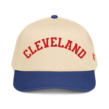 Classic Cleveland Snapback Hat Vintage Retro Cleveland Arch Cap