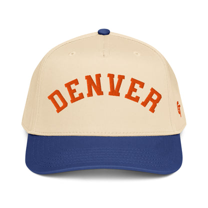Classic Denver Snapback Hat Vintage Retro Denver Arch Cap