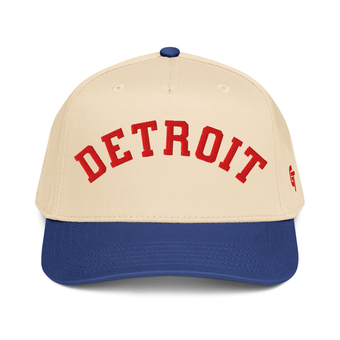 Classic Detroit Snapback Hat Vintage Retro Detroit Arch Cap