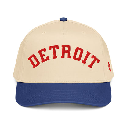 Classic Detroit Snapback Hat Vintage Retro Detroit Arch Cap