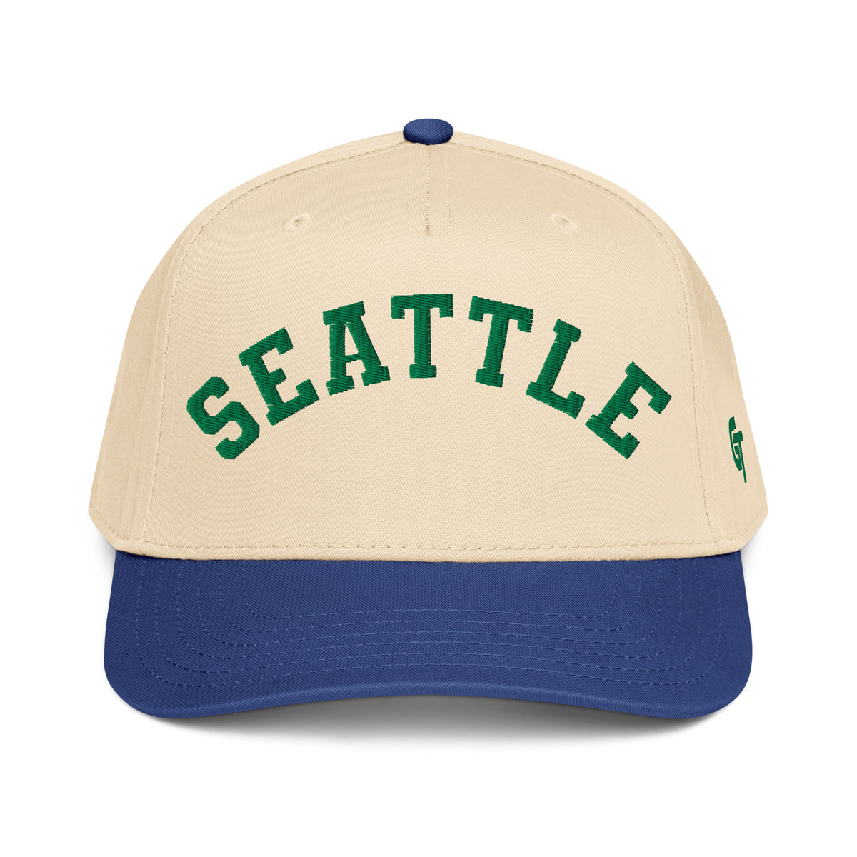 Classic Seattle Snapback Hat Vintage Retro Seattle Arch Cap