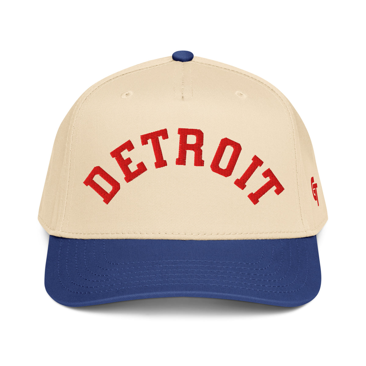 Classic Detroit Snapback Hat Vintage Retro Detroit Arch Cap