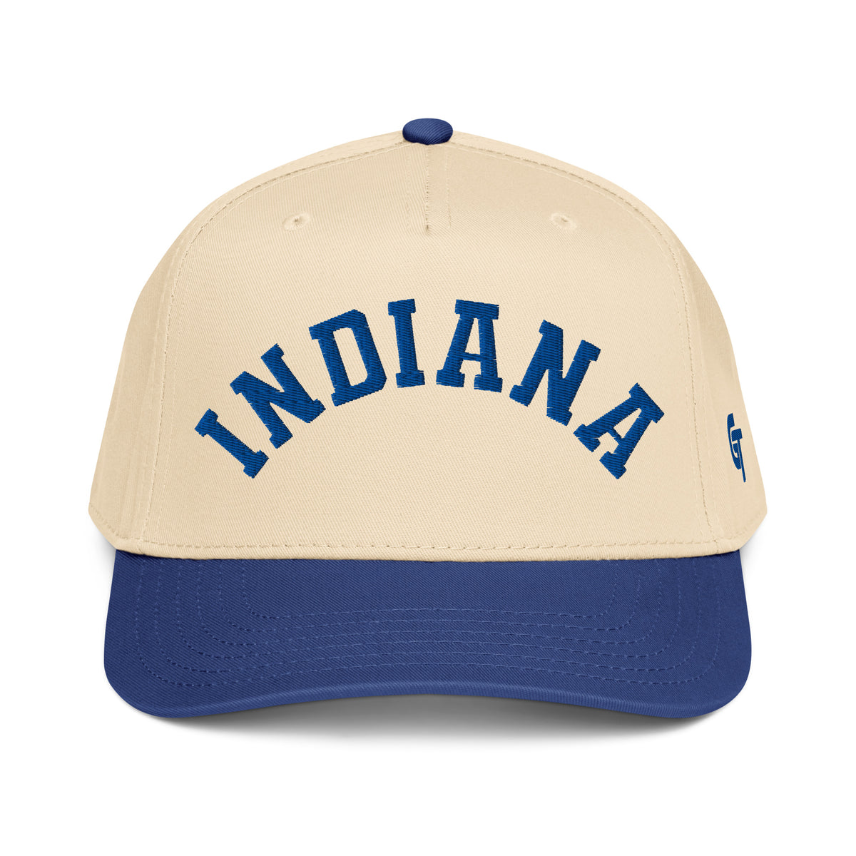 Classic Indiana Snapback Hat Vintage Retro Indiana Arch Cap