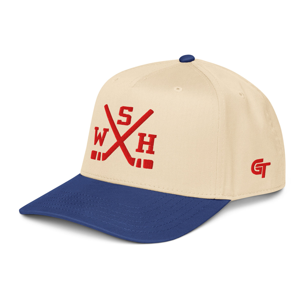 Washington Hockey Snapback Cap Classic WSH Hockey Sticks Hat
