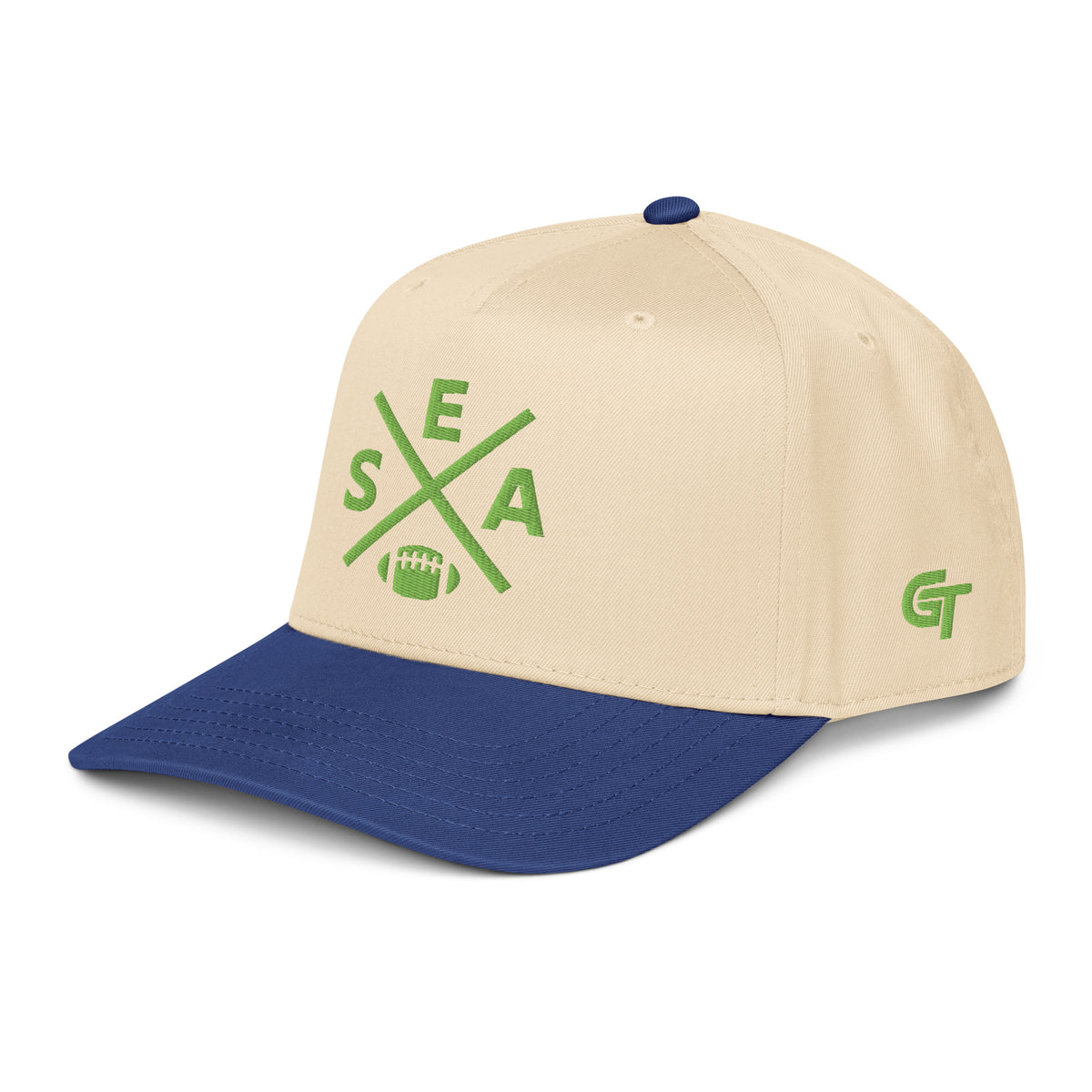 Seattle Football Snapback Cap Classic SEA Football Cross Hat